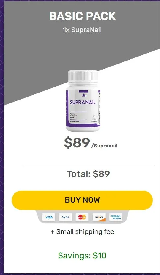 SupraNail-1 Bottle-order-now - (30 Days Supply)- image