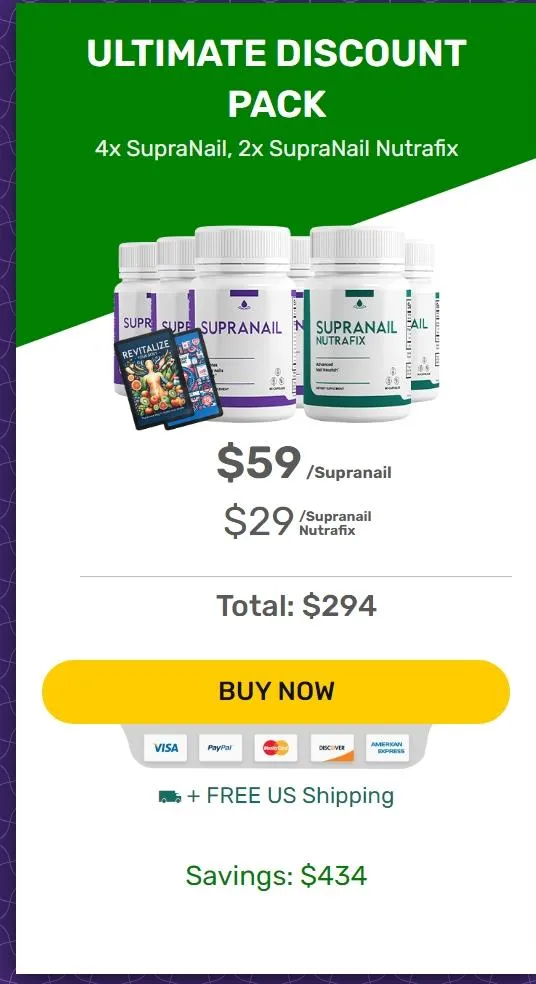 SupraNail 6 Bottle - order-now-(180 Days Supply)-image